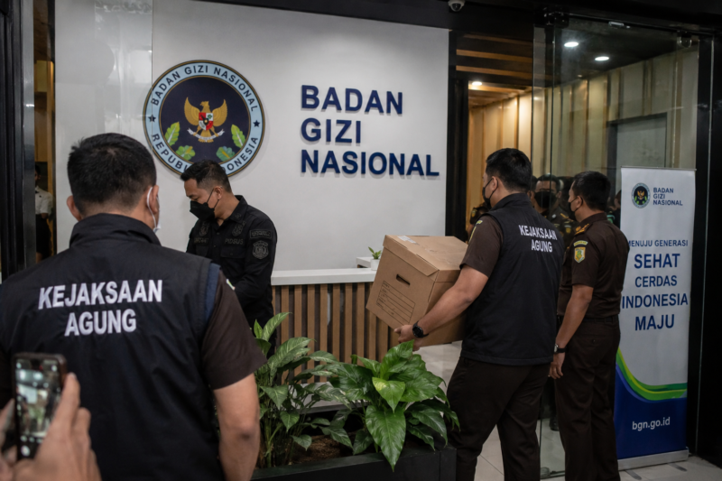 Kejagung Geledah Kantor BGN, Diduga Terkait Kasus Jual Beli Titik SPPG Program MBG
