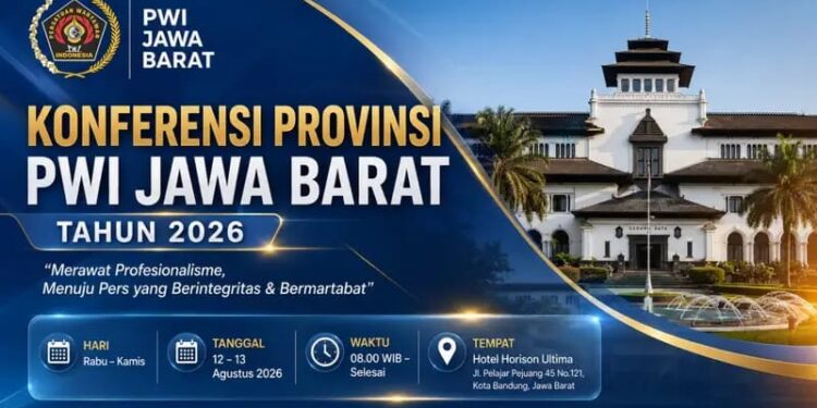 Konferprov PWI Jabar 2026 Resmi Bergulir, Panitia Buka Tahapan Pencalonan dan Tegaskan Proses Transparan