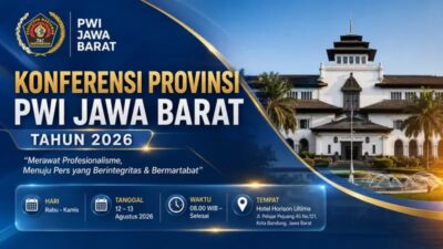 Konferprov PWI Jabar 2026 Resmi Bergulir, Panitia Buka Tahapan Pencalonan dan Tegaskan Proses Transparan