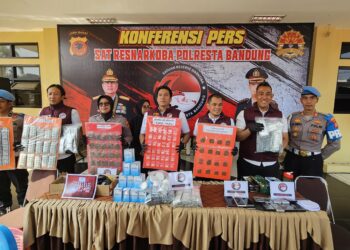 Polresta Bandung Ungkap 105 Kasus Narkoba dan Obat Keras Ilegal, Selamatkan 175 Ribu Jiwa dari Bahaya Penyalahgunaan