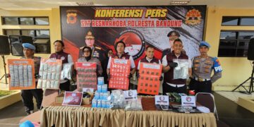 Polresta Bandung Ungkap 105 Kasus Narkoba dan Obat Keras Ilegal, Selamatkan 175 Ribu Jiwa dari Bahaya Penyalahgunaan