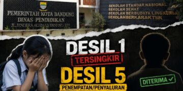 Desil 1 Tak Lolos, Desil 5 Diterima Lewat Penempatan? Mekanisme SPMB Kota Bandung Jadi Sorotan
