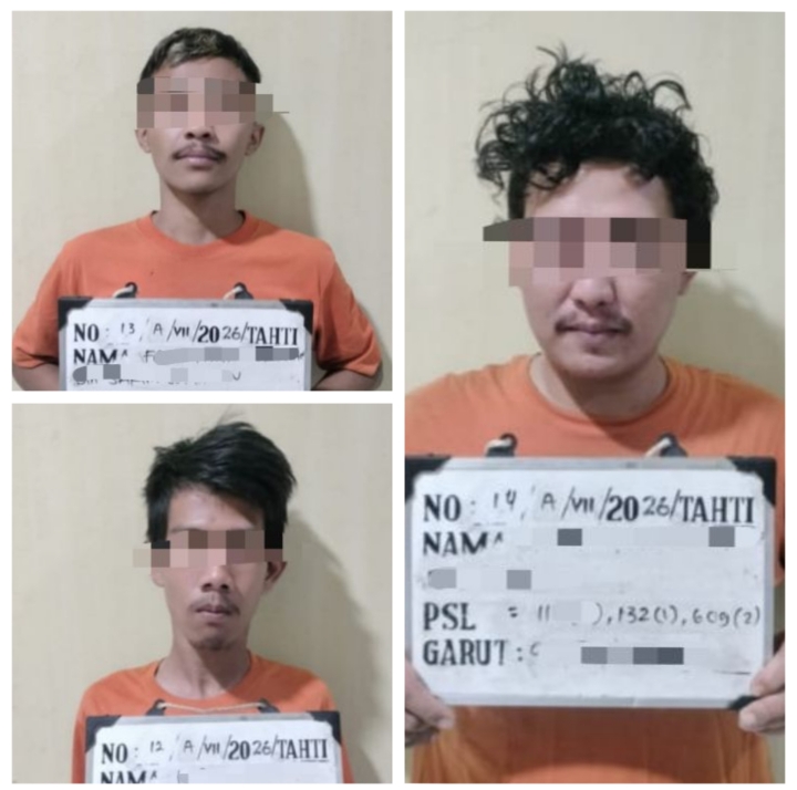 Peredaran Sabu di Garut Digagalkan, Polisi Sita Puluhan Paket dan Amankan Tiga Tersangka