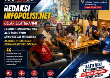 Redaksi dan Perwakilan/Biro Infopolisi.net Gelar Silaturahmi, Momentum Memperkuat Integritas dan Profesionalisme Jurnalis