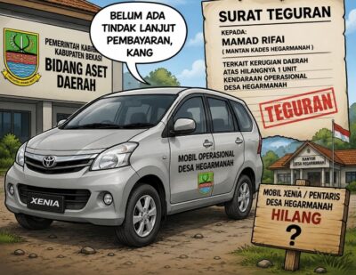 Pihak Aset Kabupaten Bekasi: Belum Ada Tindak Lanjut Pembayaran Kerugian Kendaraan Dinas oleh Mantan Kades Hegarmanah