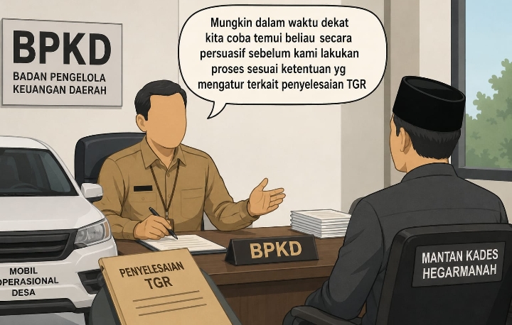 BPKD Bekasi Siapkan Proses TGR, Mamad Rifai akan Dipanggil Terkait Mobil Operasional Desa Hegarmanah