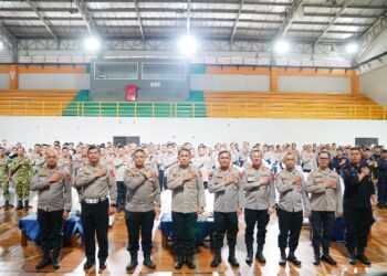Polda Jabar Perkuat Kesiapsiagaan Personel, Tactical Wall Game Jadi Kunci Sukses Pengamanan Piala Presiden 2026