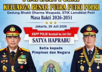 Pimpinan Pusat KBPP Polri Masa Bakti 2026–2031 Resmi Dikukuhkan, Tegaskan Komitmen Setia kepada Pimpinan dan Negara
