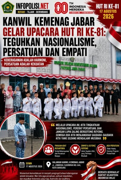 HUT RI ke-81, Kanwil Kemenag Jabar Teguhkan Nasionalisme, Persatuan dan Semangat Keberagaman