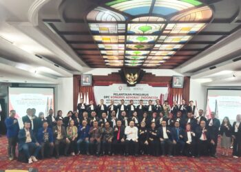 Lima DPC KAI Jawa Barat Resmi Dilantik, Teguhkan Komitmen Profesionalisme dan Pengabdian Hukum
