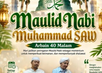 Peringatan Maulid Nabi di Kutawaringin, Ustadz Abdul Latif Ajak Masyarakat Perbanyak Sholawat