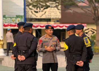 Dansat Brimob Ikuti Apel Gabungan Polda Jabar : Perkuat Disiplin & Kesiapan Personel Layani Masyarakat