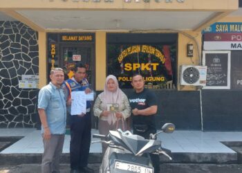 Gerak Cepat Polisi, Amankan dan Kembalikan Sepeda Motor Milik Warga yang Sempat Hilang