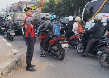 Hadirkan Rasa Aman di Jalan, Polda Jabar Terjunkan Personel Serentak di Titik Titik Rawan