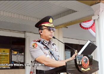 MOMENTUM HARI JUANG POLRI 2026, KAPOLRES INGATKAN PERSONEL PROFESIONAL JAGA KEPERCAYAAN MASYARAKAT BERIKAN P3 TERBAIK DI SUKABUMI KOTA