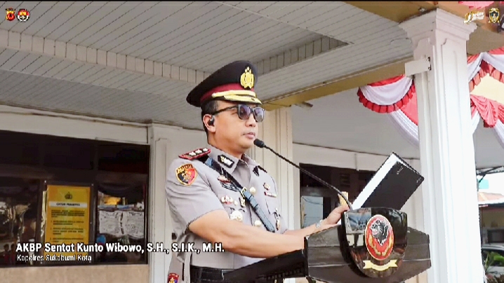 MOMENTUM HARI JUANG POLRI 2026, KAPOLRES INGATKAN PERSONEL PROFESIONAL JAGA KEPERCAYAAN MASYARAKAT BERIKAN P3 TERBAIK DI SUKABUMI KOTA