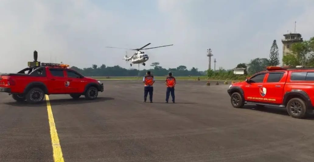 Lanud Smh Berikan Dukungan Penuh Pada Penanganan Operasi Karhutla di Wilayah Sumsel