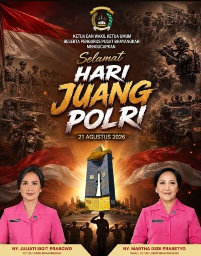 Hari Juang Polri 2026, Bhayangkari Teguhkan Semangat Pengabdian dan Perjuangan untuk Negeri