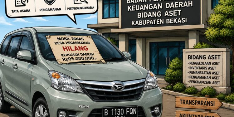 Mobil Dinas Desa Hegarmanah Hilang, Dokumen BPKD Ungkap Kerugian Rp95 Juta, Sisa Kewajiban Rp85,235 Juta — Bidang Aset Berkirim Surat ke Inspektorat