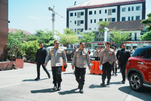 Wakapolda Jabar Pimpin Pengecekan Alarm Stelling, Pastikan Kesiapsiagaan Personel