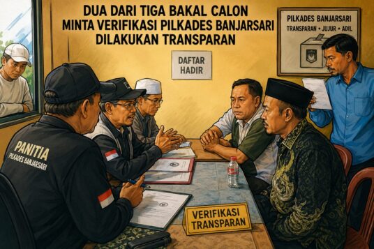 Dua Dari Tiga Bakal Calon Minta Verifikasi Pilkades Banjarsari Dilakukan Transparan