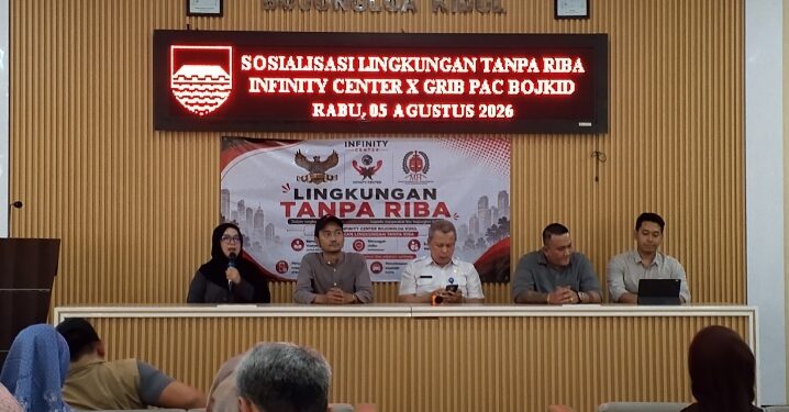 Infinity Center Bersama GRIB PAC Bojongloa Kidul Berikan Edukasi Warga Soal Kredit, Leasing, dan SLIK OJK