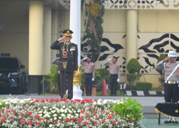 Polda Jabar Gelar Upacara HUT ke-81 RI, Instruksikan Anggota Pegang 4 Prinsip “Jaga Rawat Jawa Barat”