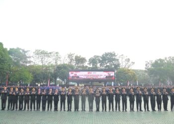 Polda Jabar Gelar Upacara HUT ke-81 RI, Instruksikan Anggota Pegang 4 Prinsip “Jaga Rawat Jawa Barat”