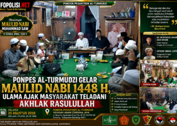Peringatan Maulid Nabi di Ponpes Al- Turmudzi: KH. Muhtarul Anam (Gus Anam) dan Ustadz Abdul Latif Sampaikan Pesan Keumatan