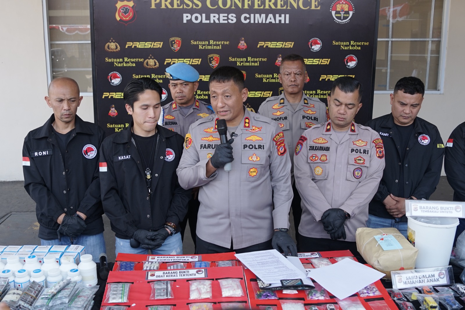 Polisi Tangkap 91 Pengedar Sabu – Sabu hingga Ganja, Barang Bukti Capai Rp4 Miliar