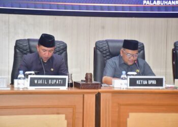 PARIPURNA DPRD, PEMKAB SUKABUMI SAMPAIKAN NOTA PENGANTAR RAPERDA PERUBAHAN APBD 2026