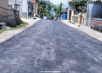 Dinas PU Kabupaten Sukabumi Rampungkan Pekerjaan Ruas Jalan Kadupugur-Cijengkol, Kecamatan Cicantayan