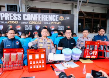 Dalam Satu Bulan Polisi Ungkap 12 Kasus Narkotika Dan 16 Tersangka Diamankan