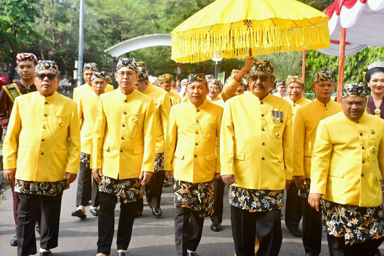 KAPOLRES, DANDIM HADIRI SEKAR BUDAYA HJKS KE 156, BUPATI AJAK SEMUA BERSINERGI, GOTONGROYONG MEMBANGUN SUKABUMI