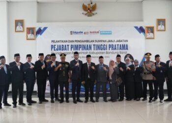 11 Pejabat Eselon II KBB Dilantik, Pengisian Jabatan Mulai Gunakan Manajemen Talenta