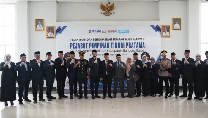 11 Pejabat Eselon II KBB Dilantik, Pengisian Jabatan Mulai Gunakan Manajemen Talenta
