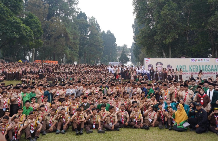 Kapolri Kumpulkan 5.000 Generasi Muda di Sukabumi, Tekankan Pentingnya Kebersamaan