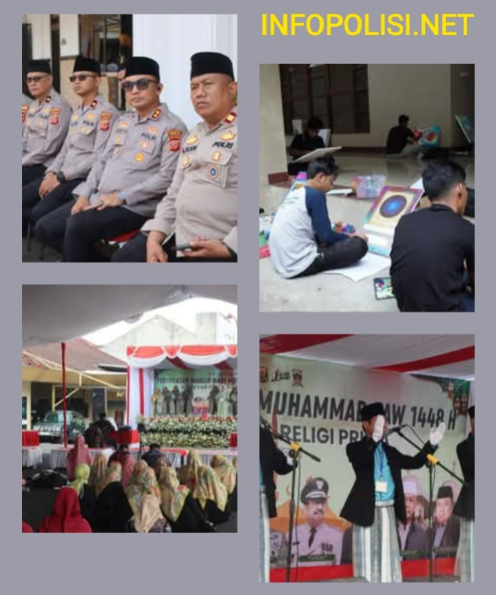 Polres Sukabumi Kota Gelar Festival Religi PRIMA, 450 Peserta Ikut Beragam Lomba
