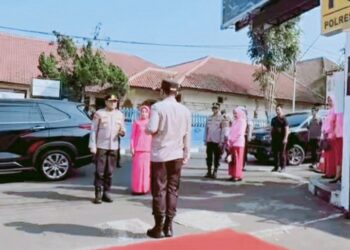 KAPOLDA JABAR MELAKUKAN KUNKER KE POLRES SUKABUMI KOTA, CEK KESIAPAN HARKAMTIBMAS DAN MEMASTIKAN PELAYANAN