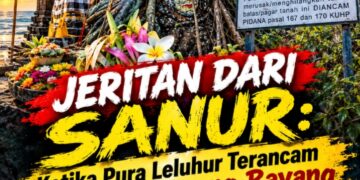 ​Jeritan dari Sanur: Ketika Pura Leluhur Terancam Beton dan Bayang-Bayang Modus Suap