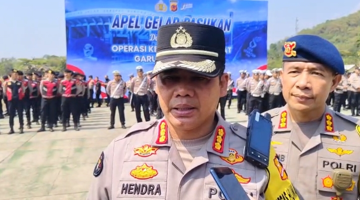 Polda Jabar Gelar Apel Gelar Pasukan Operasi Garuda Bhakti, Jelang Piala Asian Cup 2026