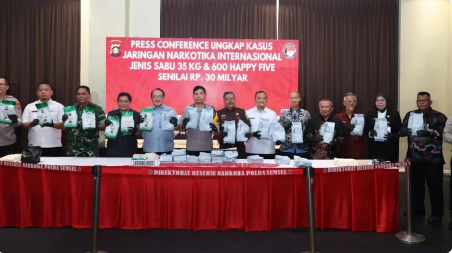 Polda Sumsel Perkuat Ketahanan Masyarakat Lawan Narkoba lewat Herd Immunity Policing