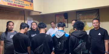 Empat Terduga Pelaku Pengeroyokan di Samarang Diamankan Tim Resmob Polda Jabar
