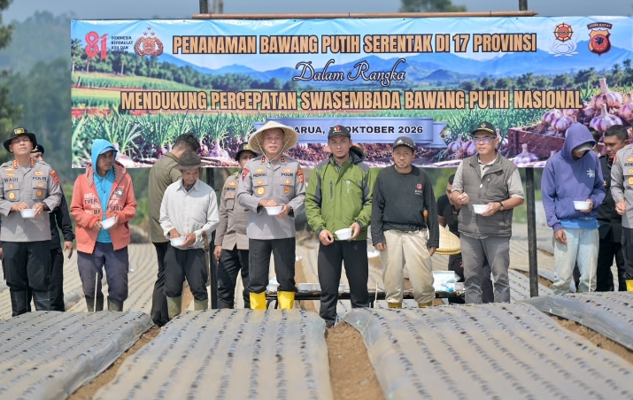 Kapolda Jabar Komitmen Dukung Swasembada Pangan Presiden