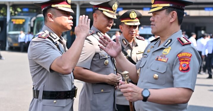 Kapolrestabes Bandung Kombes Pol. Dedi Supriyadi, S.I.K., Pimpin Sertijab Kasatlantas dan Kasatbinmas, Perkuat Profesionalisme Polri