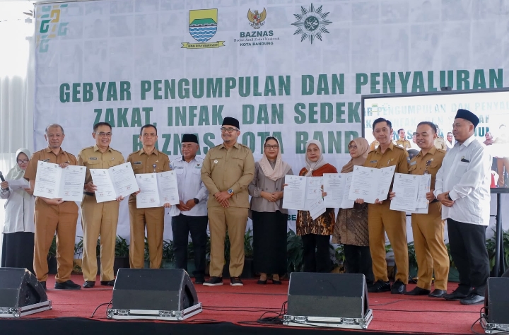 Baznas Kota Bandung Menghimpun Dana Zakat, Infak, dan Sedekah (ZIS), Rp.23 Miliar Selama Januari-September 2026