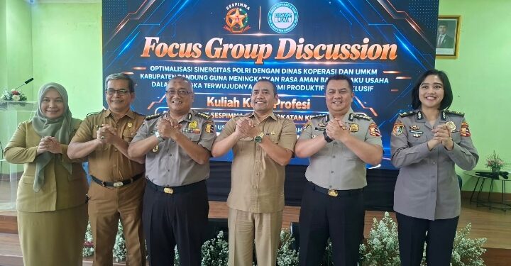 Peserta Didik Sespimma Polri Angkatan ke-76 Gelar FGD Optimalisasi Kerja Sama Satgas Pangan Polri dengan Dinas Ketahanan Pangan dan Perikanan Kabupaten Bandung